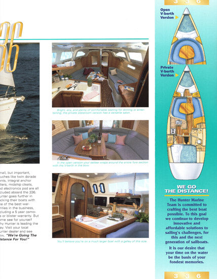 Hunter 336 Brochure