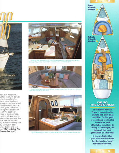 Hunter 336 Brochure