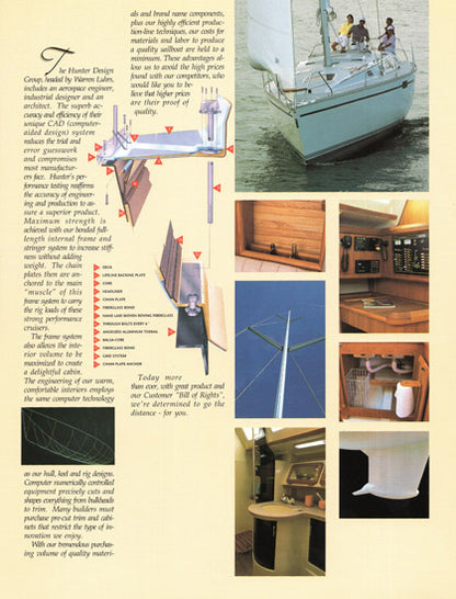 Hunter 37.5 Brochure