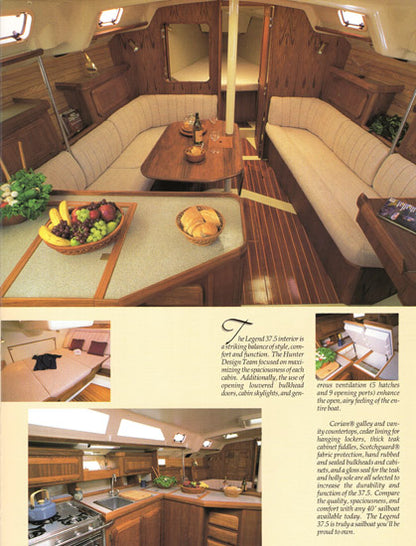 Hunter 37.5 Brochure