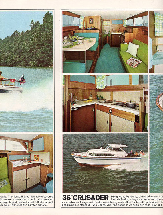 Chris Craft 1968 Crusader Brochure