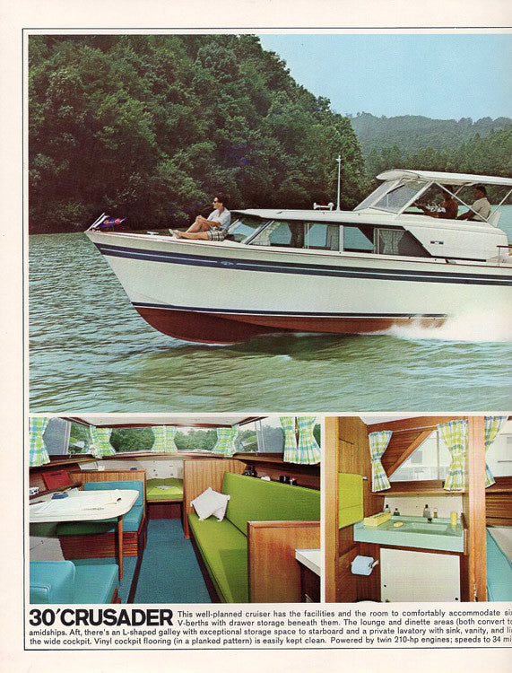Chris Craft 1968 Crusader Brochure