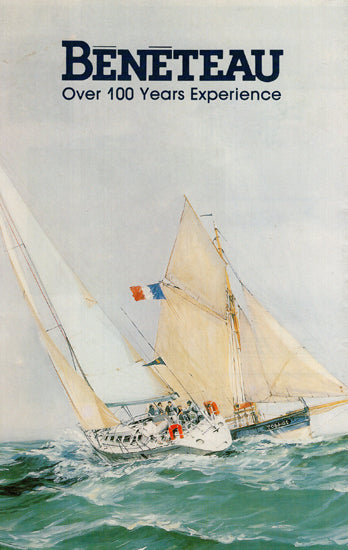 Beneteau 1991 Sail Poster Brochure