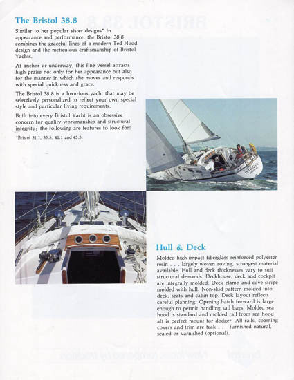 Bristol 38.8 Brochure