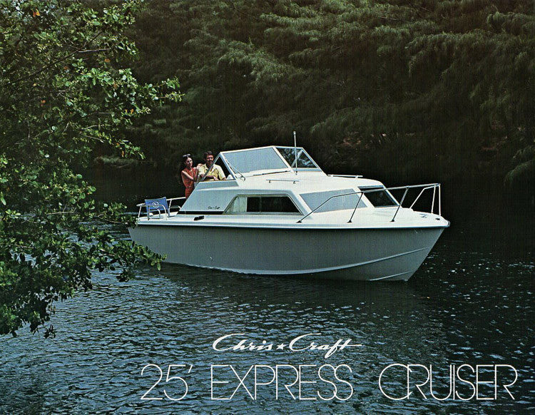 Chris Craft 25 Express Cruiser Brochure