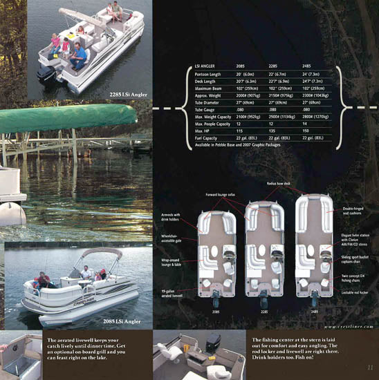 Crestliner 2007 Pontoon Brochure