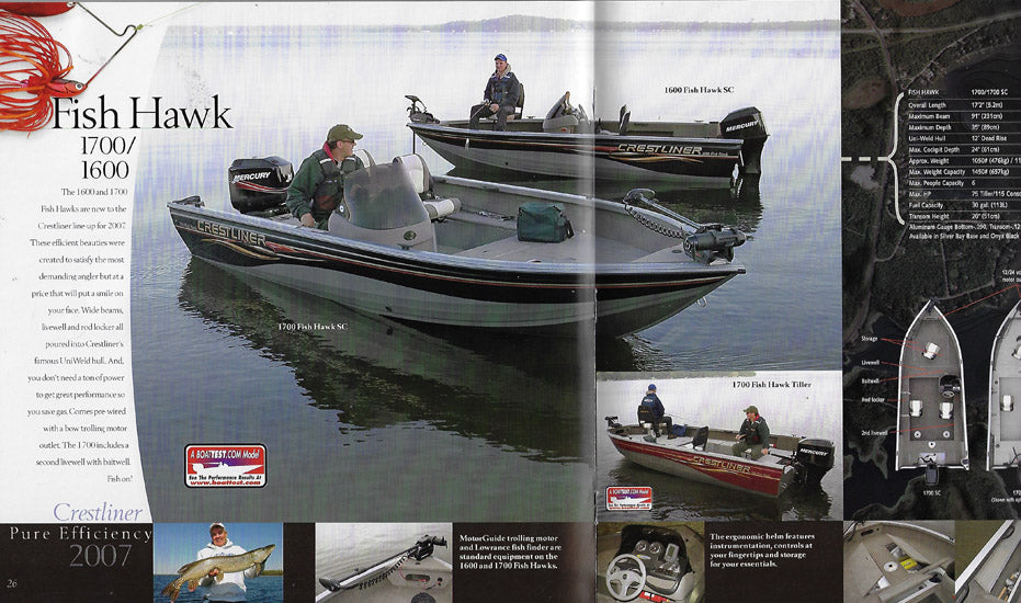 Crestliner 2007 Fishing Brochure