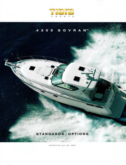 Tiara 4300 Sovran Specification Brochure