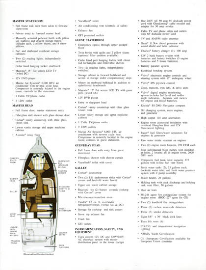 Tiara 4300 Sovran Specification Brochure