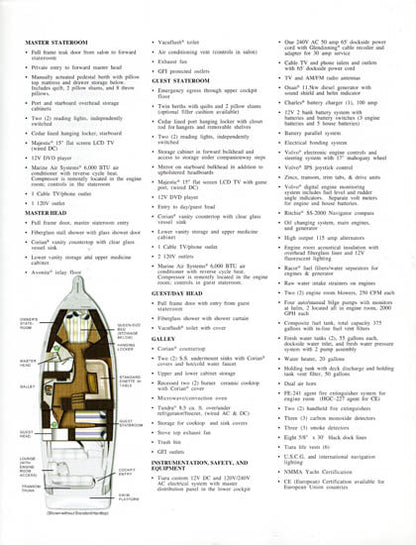 Tiara 4300 Sovran Specification Brochure