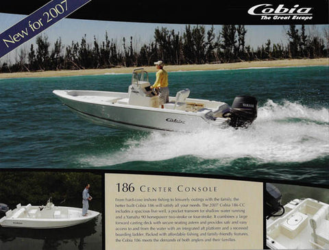 Cobia 186 Center Console Brochure