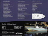 Cobia 19 Bay Boat Brochure