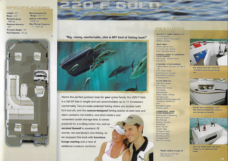 Triton 2007 Pontoon Brochure