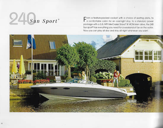 Sea Ray 2007 Sport Boats Brochure - APAC
