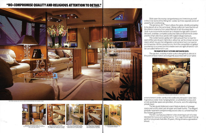 Viking 53 Convertible Brochure