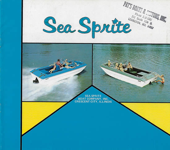 Sea Sprite 1970s Brochure