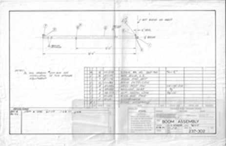 Columbia T23 Boom Assembly