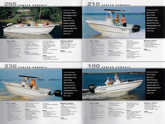 Sea Boss 2008 Brochure