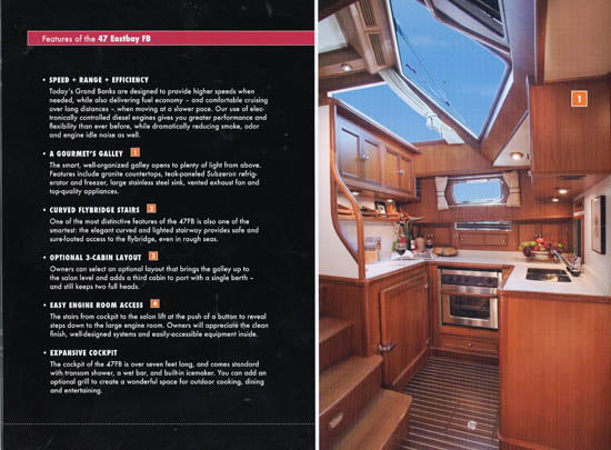Grand Banks Eastbay 47FB Brochure