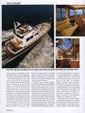 Grand Banks Eastbay 47 Flybridge Motorboating Magazine Reprint Brochure