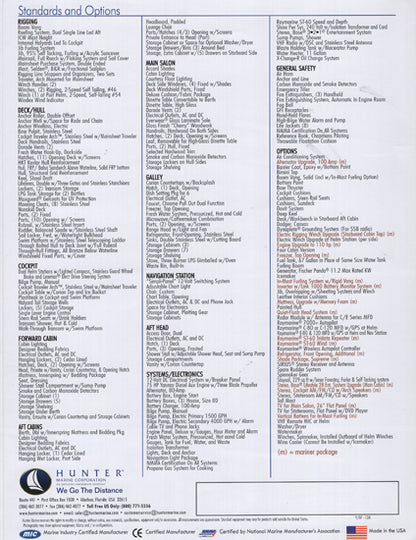 Hunter 49 Brochure