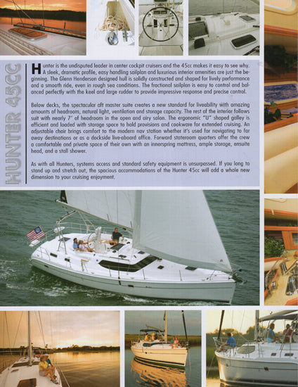 Hunter 45CC Brochure