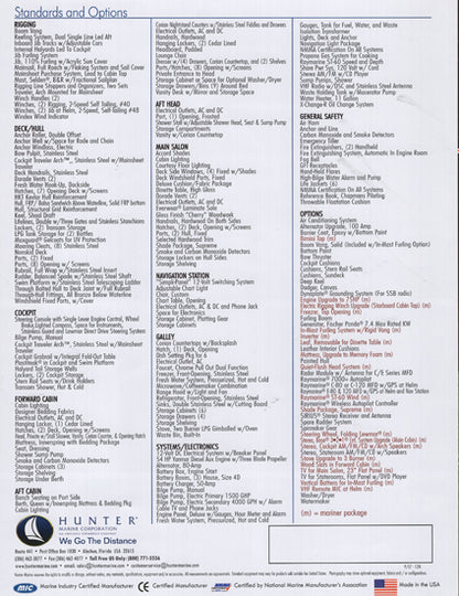 Hunter 45CC Brochure