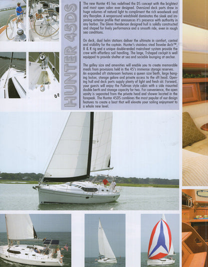 Hunter 45DS Brochure
