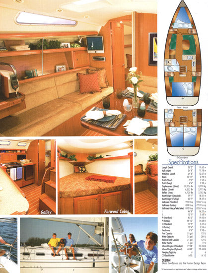 Hunter 38 Brochure