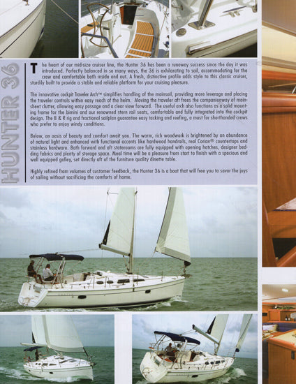 Hunter 36 Brochure