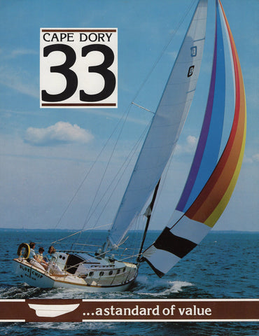 Cape Dory 33 Brochure