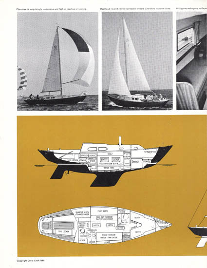 Chris Craft Cherokee 32 Brochure