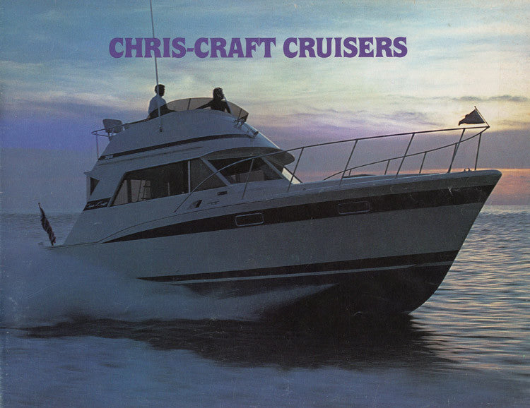 Chris Craft 1980 Cruisers Brochure