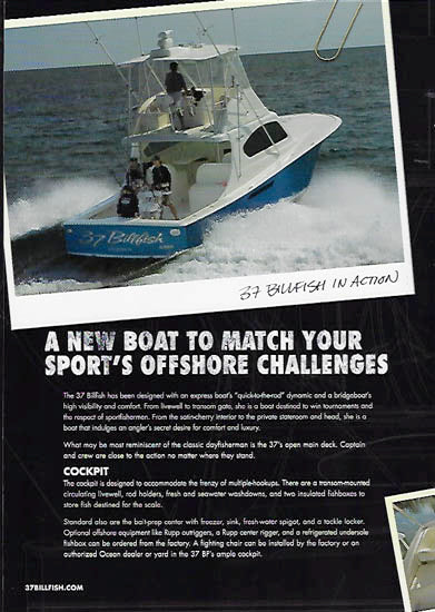 Ocean Billfish 37 Brochure