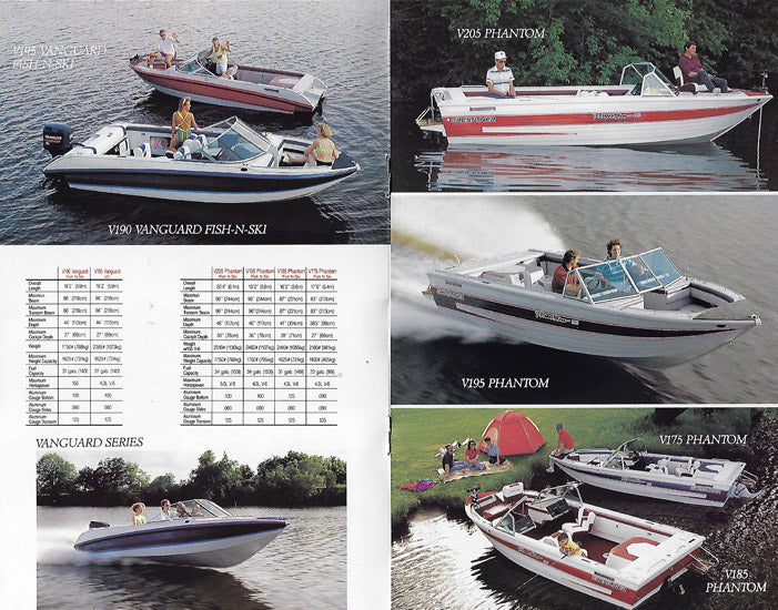 Crestliner 1992 Mini Brochure