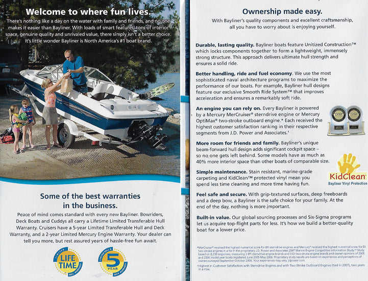 Bayliner 2008 Mini Brochure