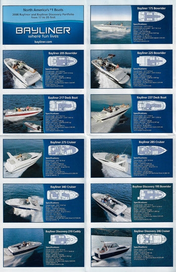 Bayliner 2008 Mini Brochure