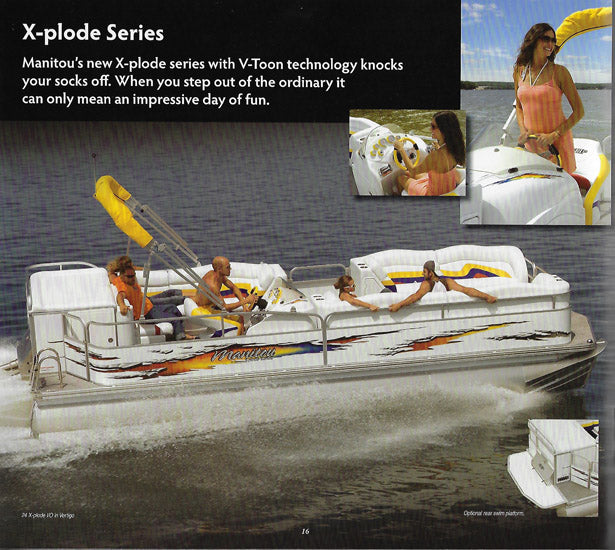 Manitou 2008 Pontoon Brochure