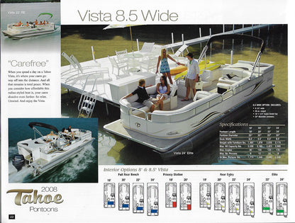 Tahoe 2008 Pontoon Brochure