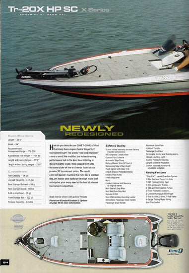 Triton 2008 Bass Brochure