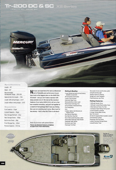 Triton 2008 Bass Brochure
