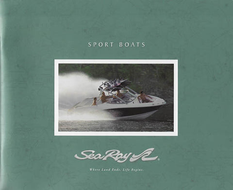 Sea Ray 2008 Sport Boats Brochure