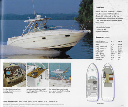 Sea Ray 2008 Sport Cruisers Brochure