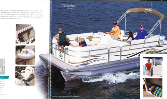 Sweetwater 2008 Pontoon Brochure