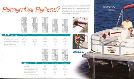 Sweetwater 2008 Pontoon Brochure