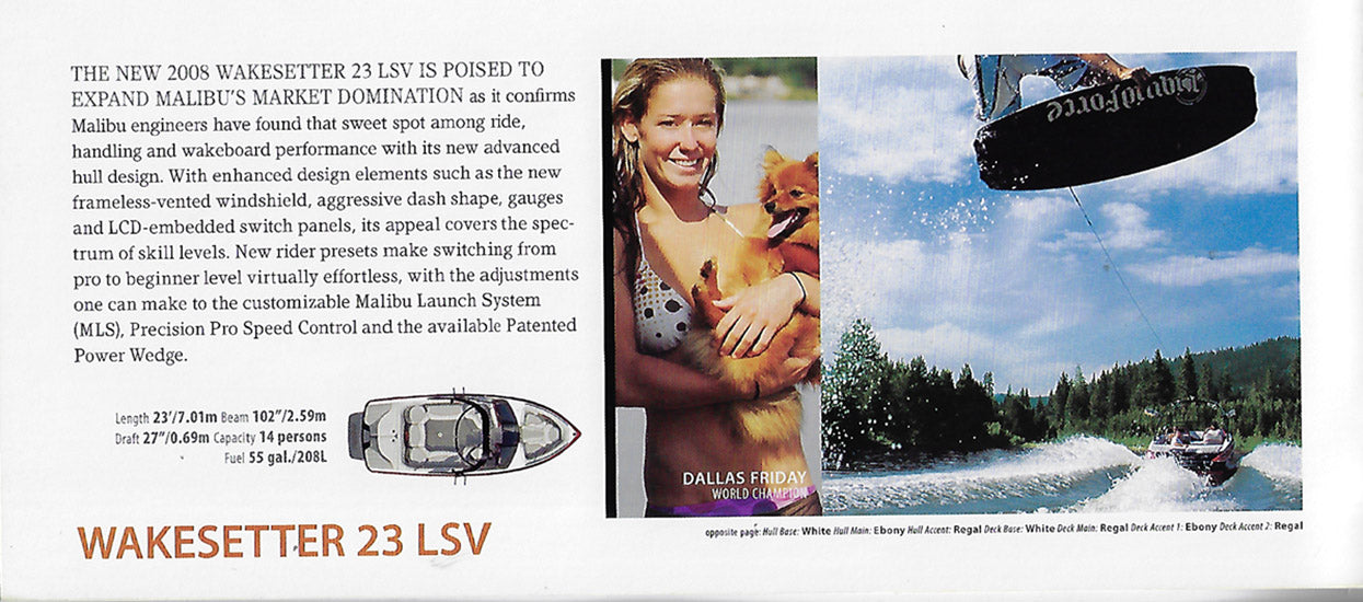 Malibu 2008 Full Line Brochure