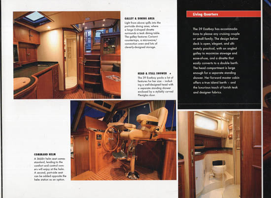 Grand Banks Eastbay 39 SX/HX Brochure