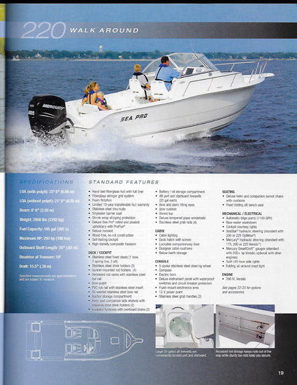 Sea Pro 2008 Brochure / Catch Winter 2008 Newsletter