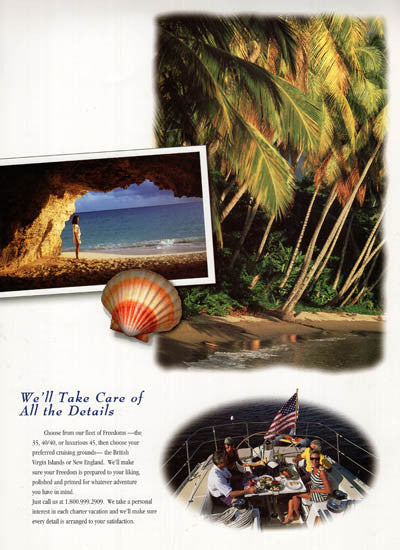 Freedom Yachts Charter Brochure