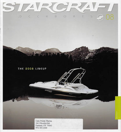 Starcraft 2008 Deckboats Brochure